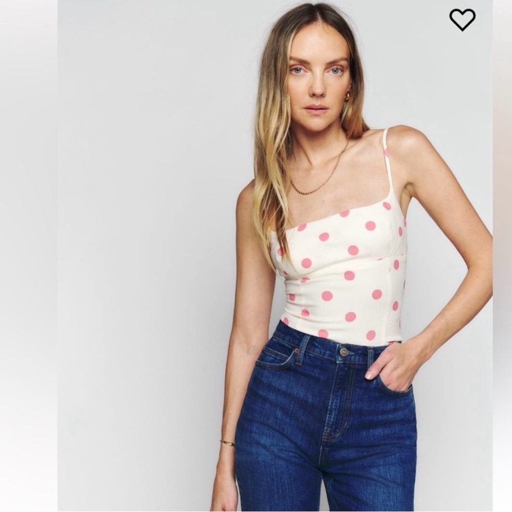 Reformation Linen Tank top